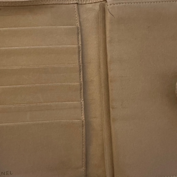 Chanel Tan Wallet w/Coin Purse - Picture 10 of 17